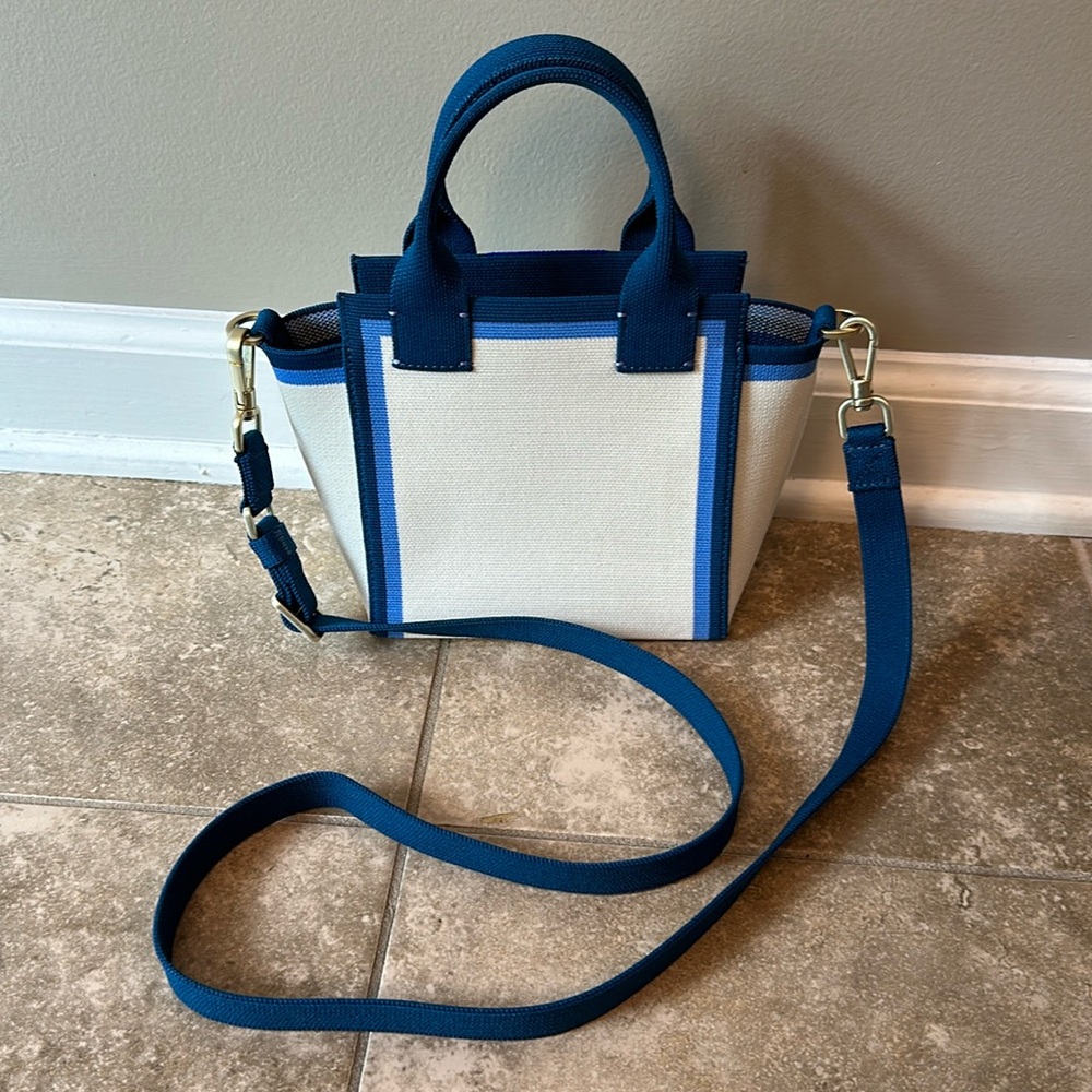 Rothys Mini Handbag in Sailor White